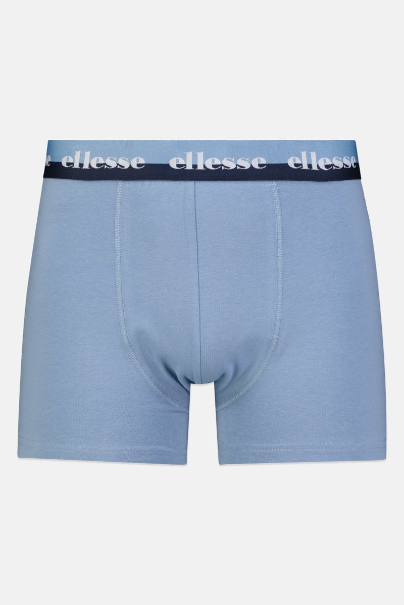 Ellesse Men 3 Pack Brand Logo Boxer Briefs, Multicolor - Image 5